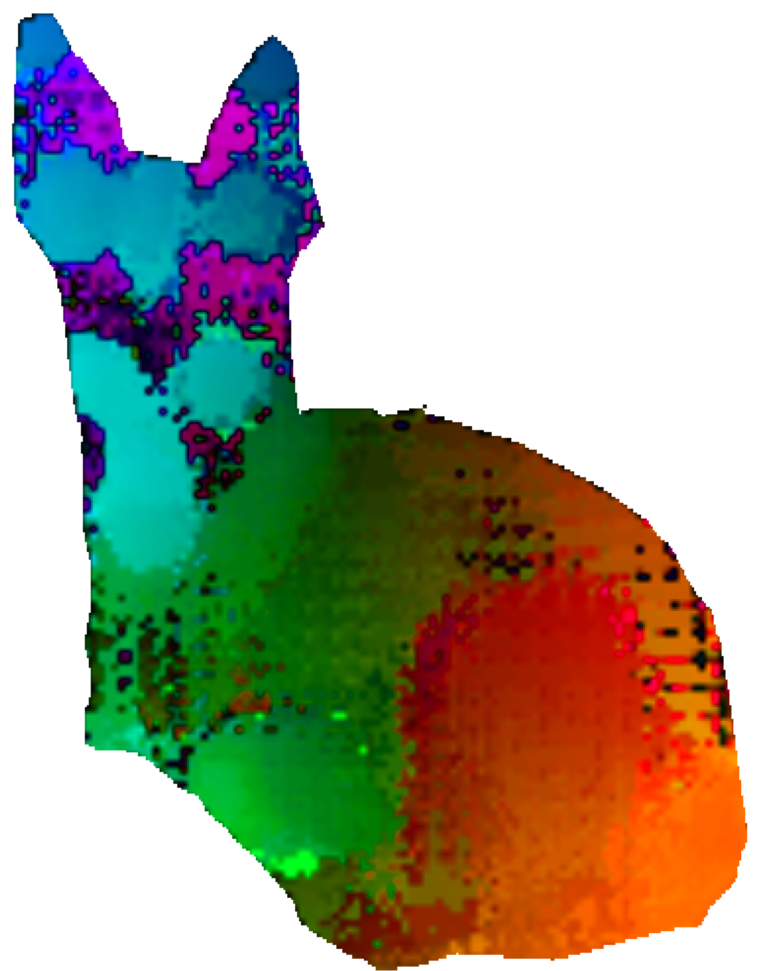 Semantic flow after sparse fine-tuning