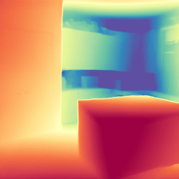 ReconSplat sample 1, depth