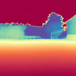 ReconSplat depth