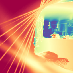 DepthSplat depth