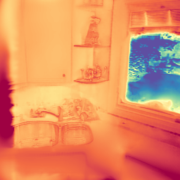 DepthSplat depth, view 1