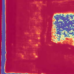latentSplat depth, view 1